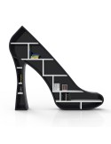 Libreria design moderno a forma di scarpa con il tacco Lady ZAD Italy