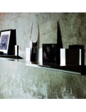 Mensola moderna in metallo da parete 100 cm Linea