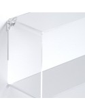 Set di 3 cubi mensole da parete in metacrilato Klever
