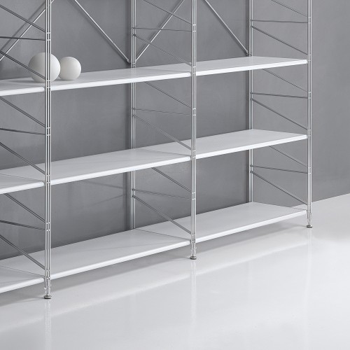 Scaffale componibile in metallo per ufficio moderno Melker 21