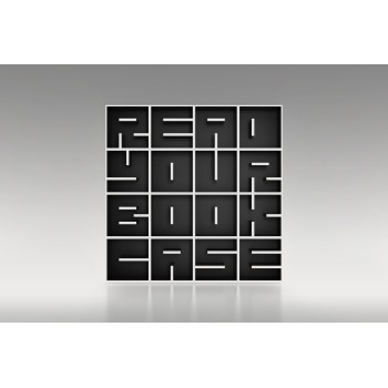 Libreria da terra a forma di lettere alfabeto in legno ABC RYBC 2