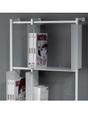 Libreria a muro verticale design moderno Libra comp-14