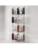 Libreria verticale a parete design moderno Libra comp-21