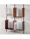 Libreria verticale a parete design moderno Libra comp-21