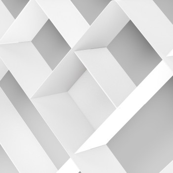 Libreria a muro in acciaio verniciato sabbiato Kreando-4 2