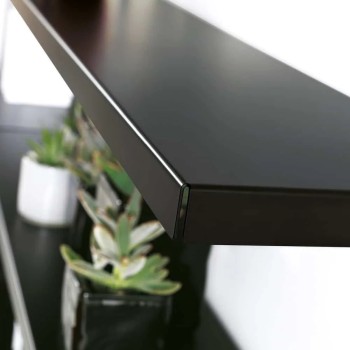 Scaffalatura metallica moderna in acciaio per soggiorno Astryd 12 2