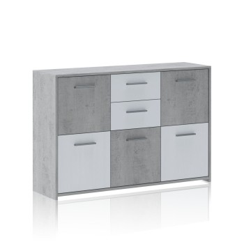 Madia alta design moderno per cucina o soggiorno Skakko 2