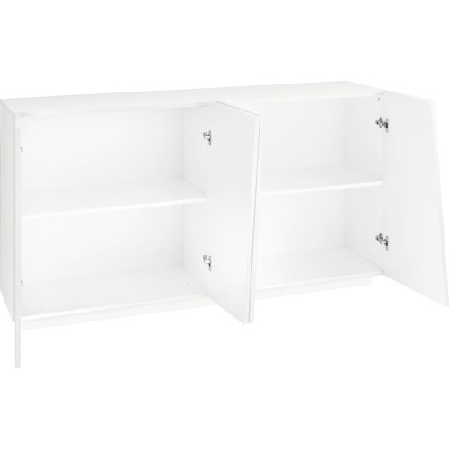 Credenza moderna bianco lucido Annabel 160 White