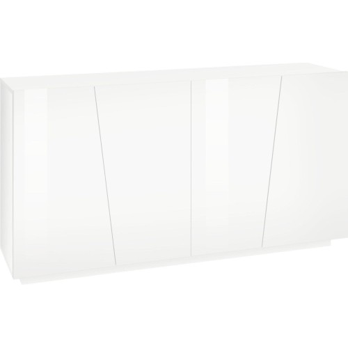 Credenza moderna bianco lucido Annabel 160 White