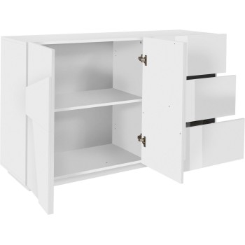 Madia design moderno Taylor 2A/3C White 2