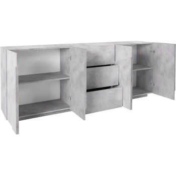 Credenza cucina Taylor 4A/3C Cement 2