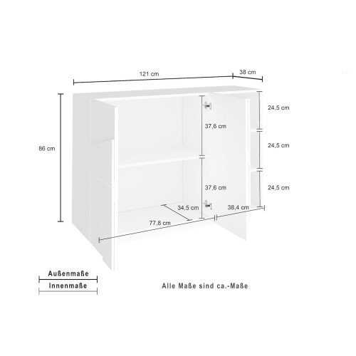 Madia ingresso Taylor 3A/120 White