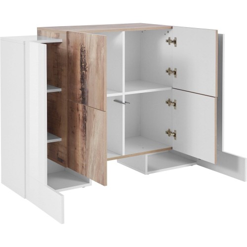 Credenza alta design moderno Kevin H2A/4A WM