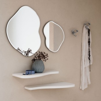 Coppia mensole da parete in finitura legno Timmy 2