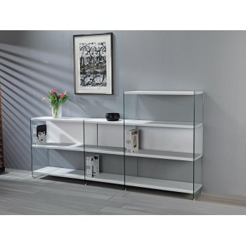 Libreria divisoria da soggiorno design moderno Tibor10 2