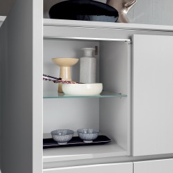 Madia credenza moderna per soggiorno cucina Kristian 2