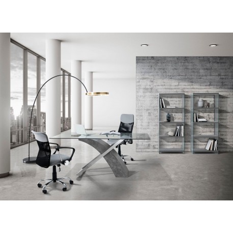 Libreria divisoria separa ambienti Willerf 5P