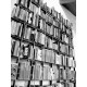 Libreria a giorno in legno design moderno Schlagseite