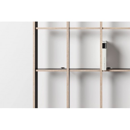 Libreria da parete in legno Open