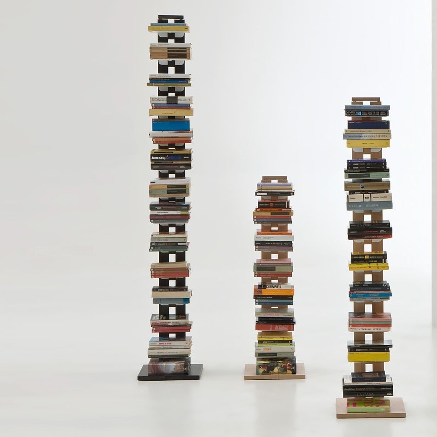 Librerie a colonna verticali da terra o da parete