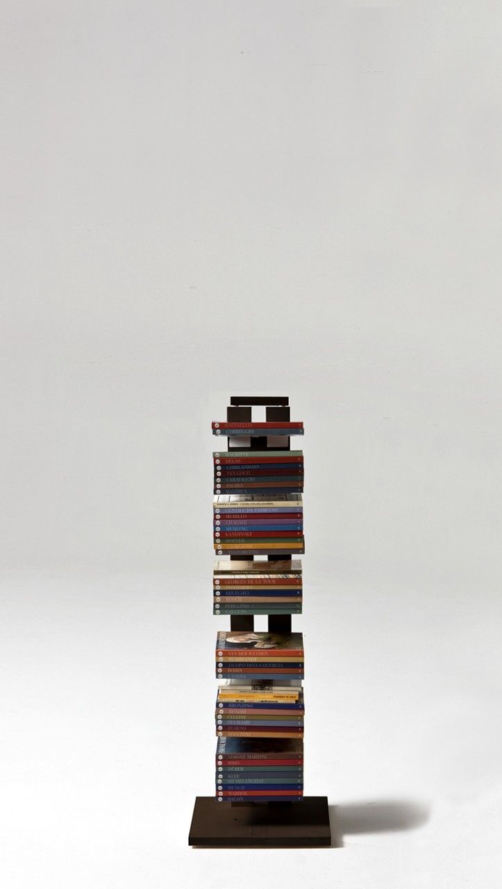 Libreria a colonna da terra Zia Ortensia in legno 200 cm