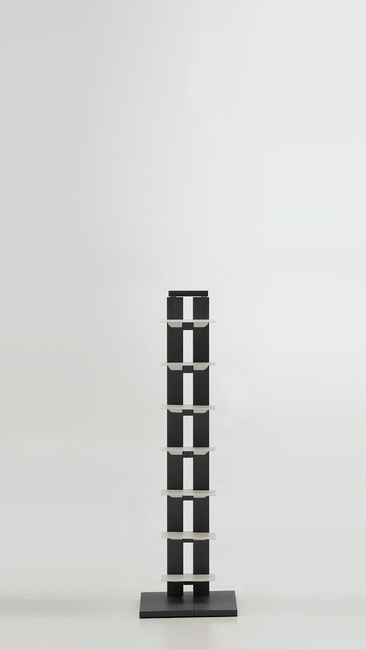 Libreria a colonna da terra Zia Ortensia in legno 200 cm