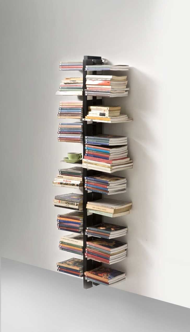 Libreria da muro Zia Bice in legno massello
