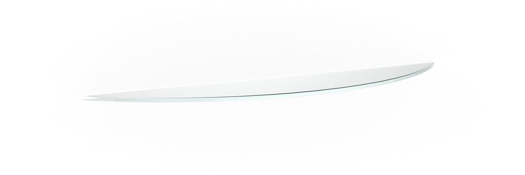 Mensole da cucina in vetro trasparente 90 cm Clove