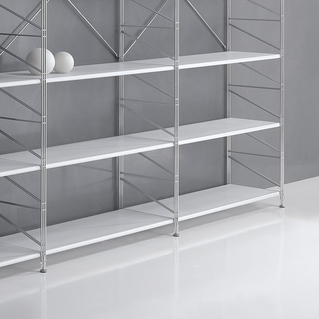 Scaffale componibile in metallo per ufficio Melker 21