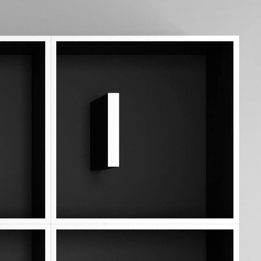 Libreria con lettere in legno laminato ABC Read More