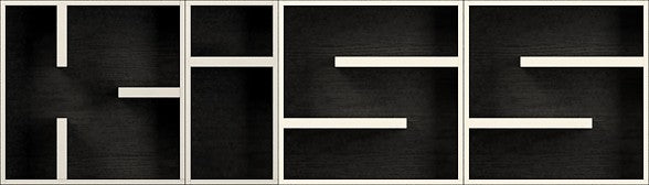 Libreria cubi a forma di lettere in legno ABC KISS