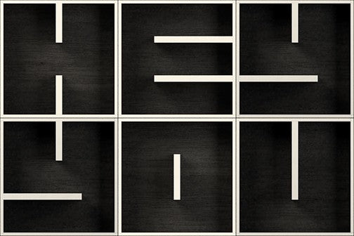 Cubi da parete arredamento in legno ABC HEY YOU