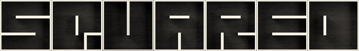 Cubi da arredamento legno bianco nero ABC SQUARED