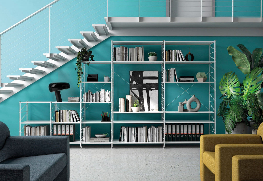 Scaffale libreria da parete Melker 246