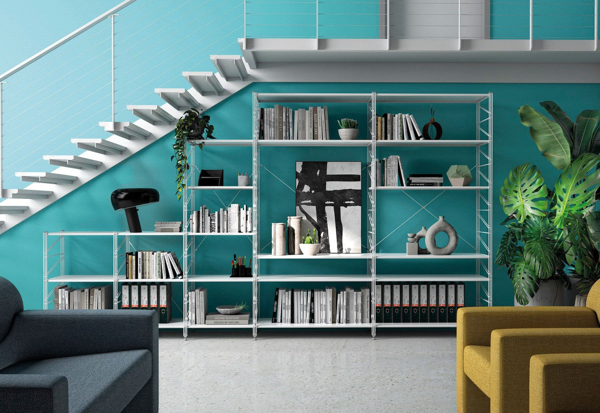Scaffale libreria da parete Melker 246