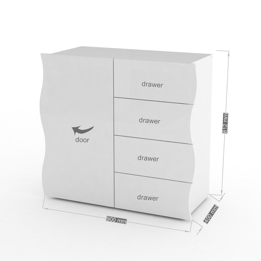 Credenza cucina moderna Surf