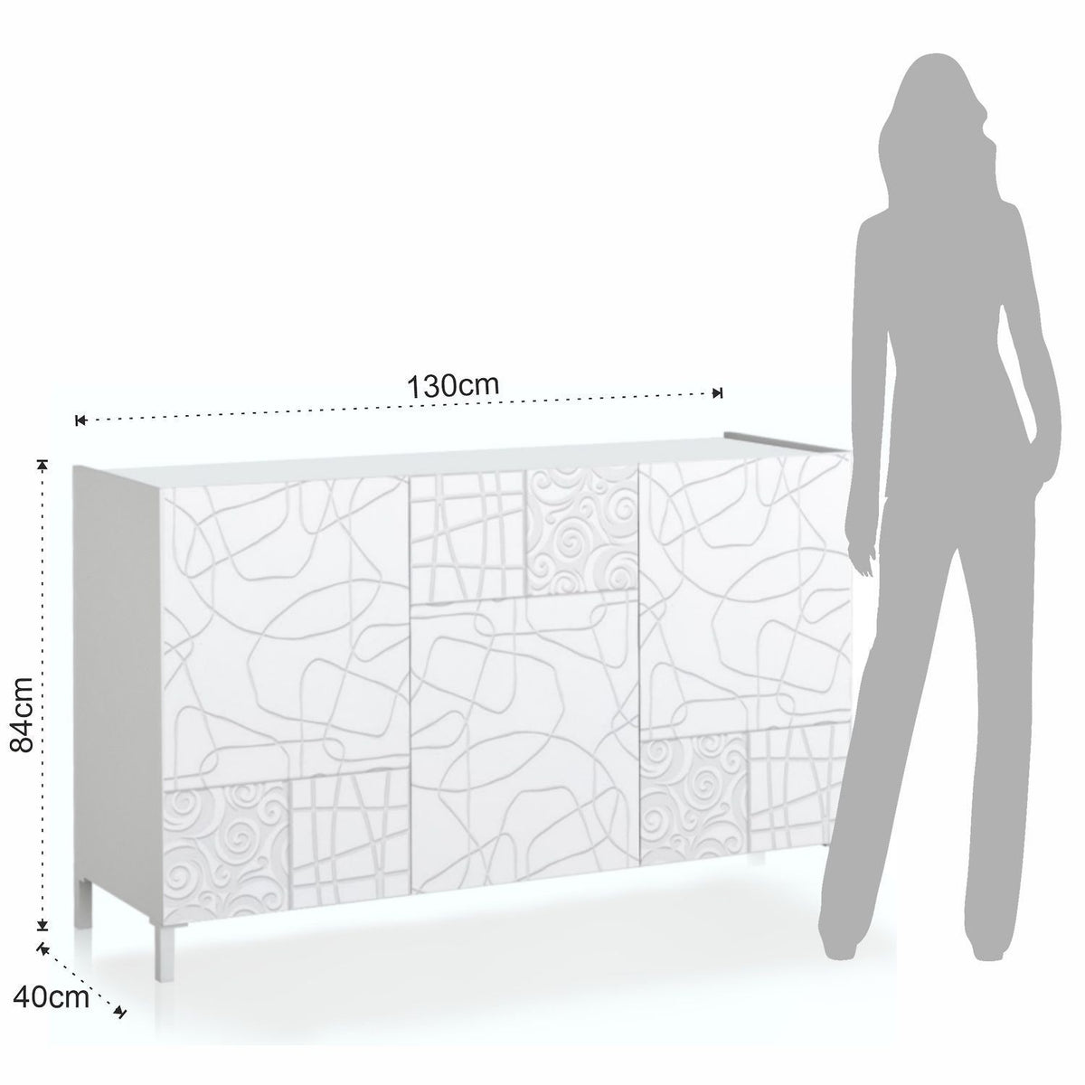 Credenza da cucina Melbourne Graphic