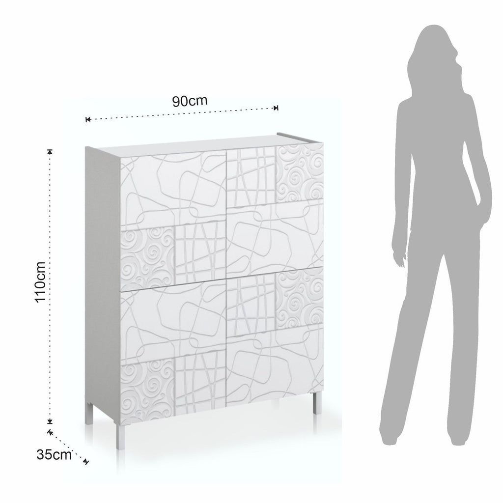 Credenza moderna Melbourne Graphic