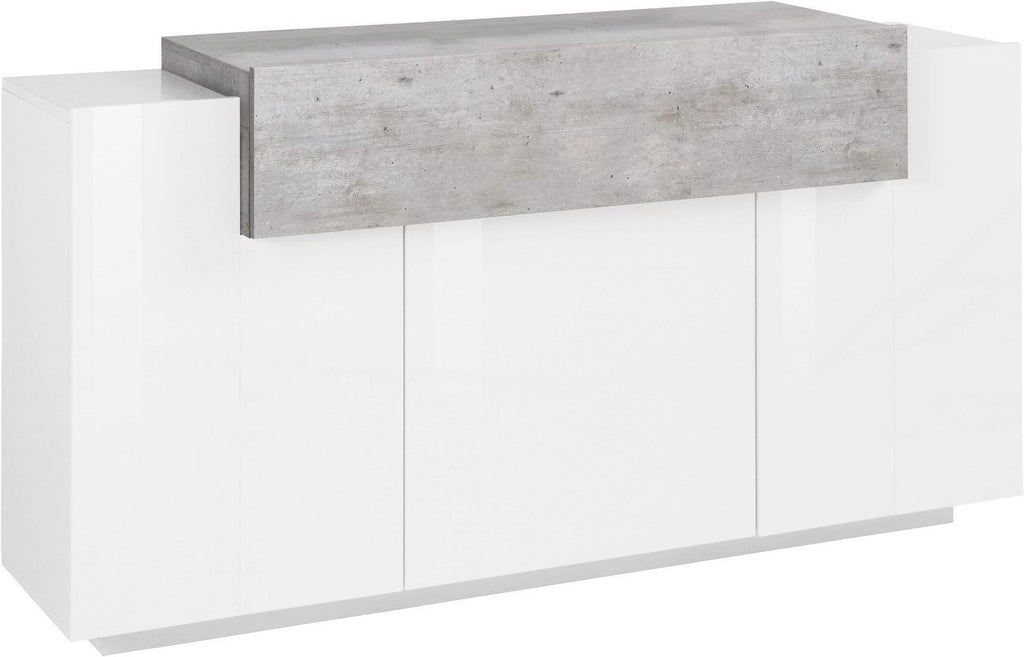 Madia moderna per cucina Krisen 160 Cement