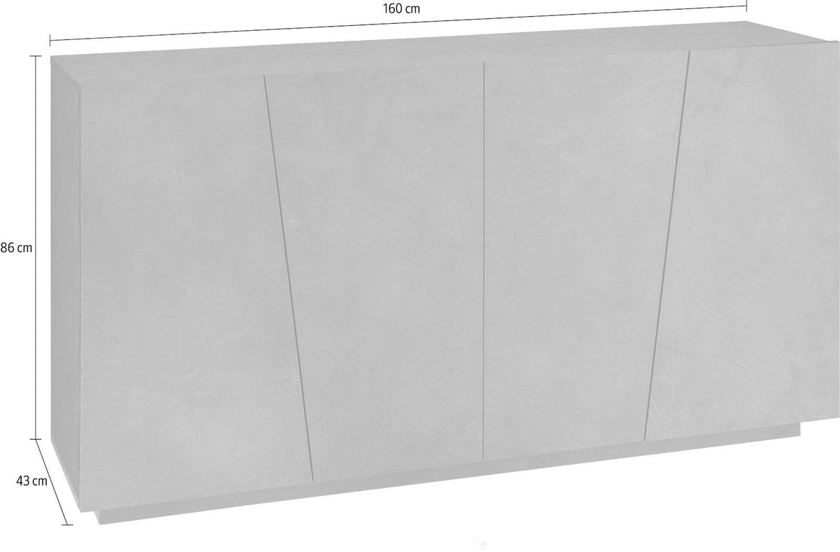 Madia moderna Annabel 160 Slate
