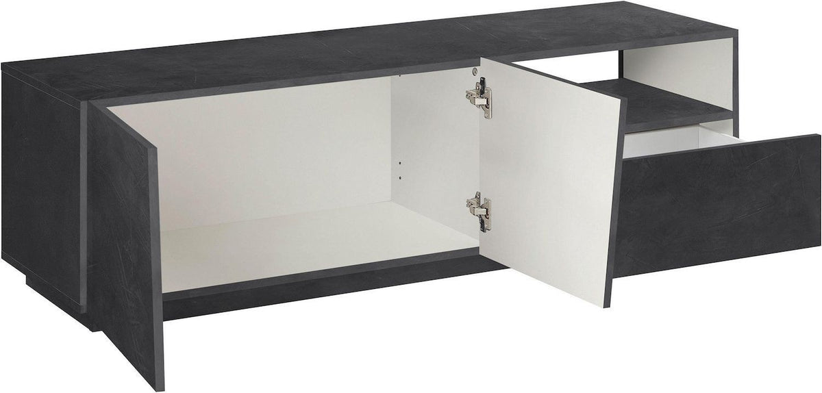 Madia porta TV Annabel 2A/1C/1V Slate