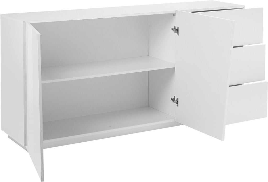 Credenza moderna Annabel 2A/3C White