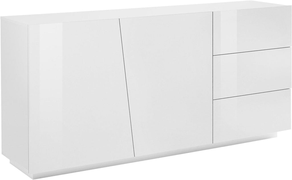 Credenza moderna Annabel 2A/3C White