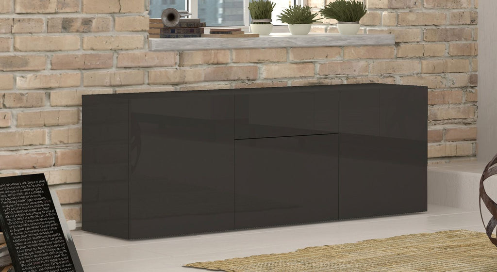 Madia porta TV Teodor 3A/1C Anthrax