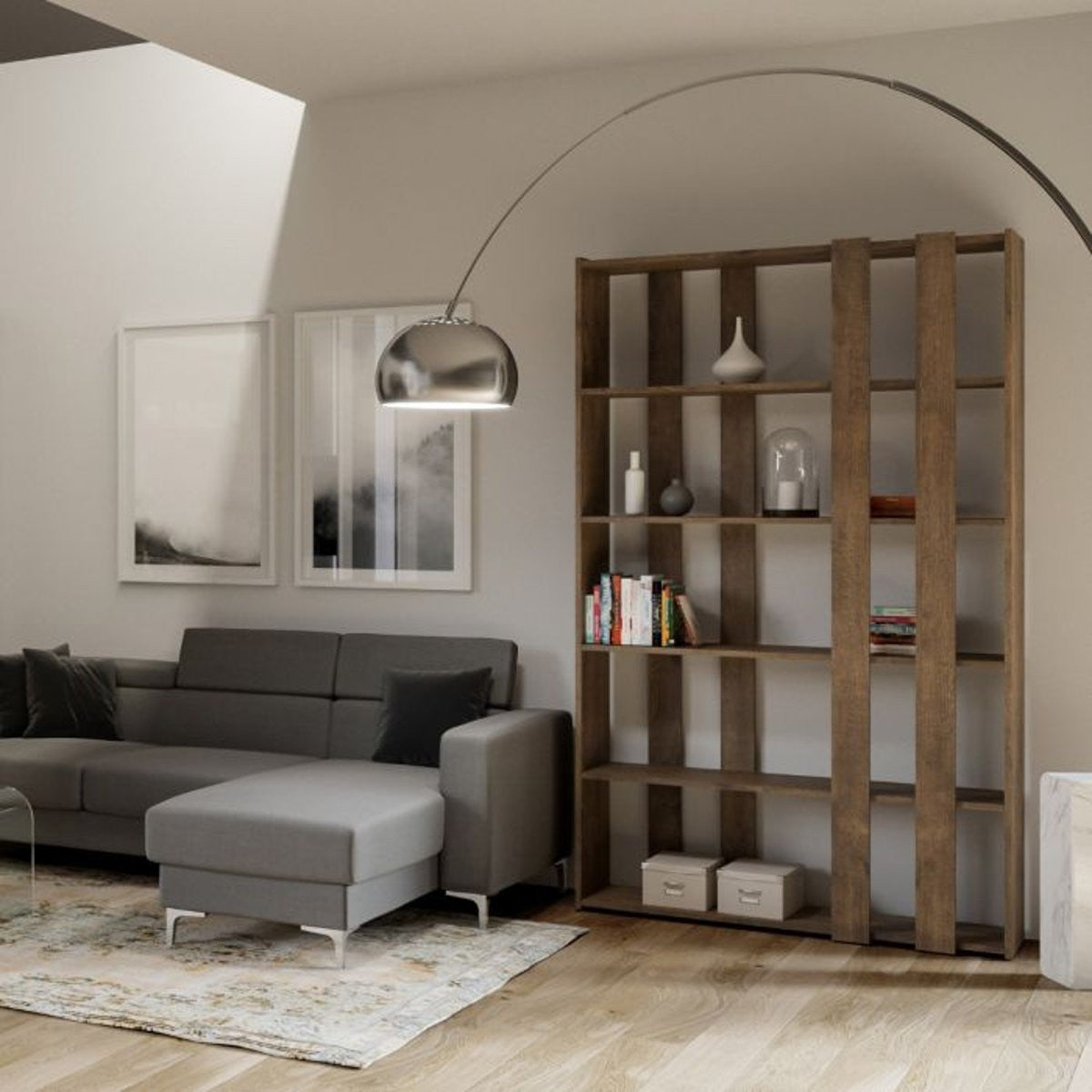 Libreria moderna per soggiorno Inedditah A-Small