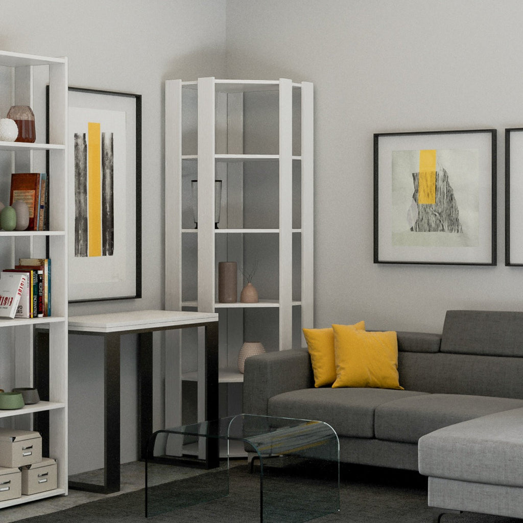 Libreria angolare moderna Inedditah Angolo B