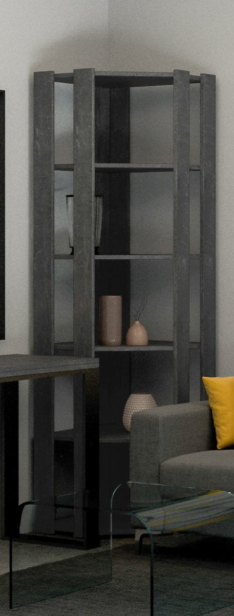 Libreria angolare moderna Inedditah Angolo B