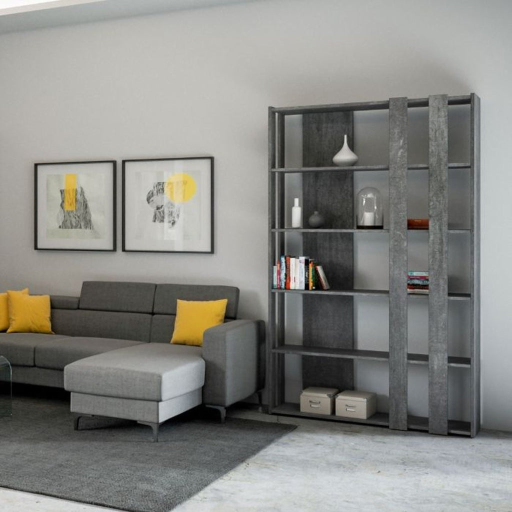 Libreria a parete in legno Inedditah B-Small
