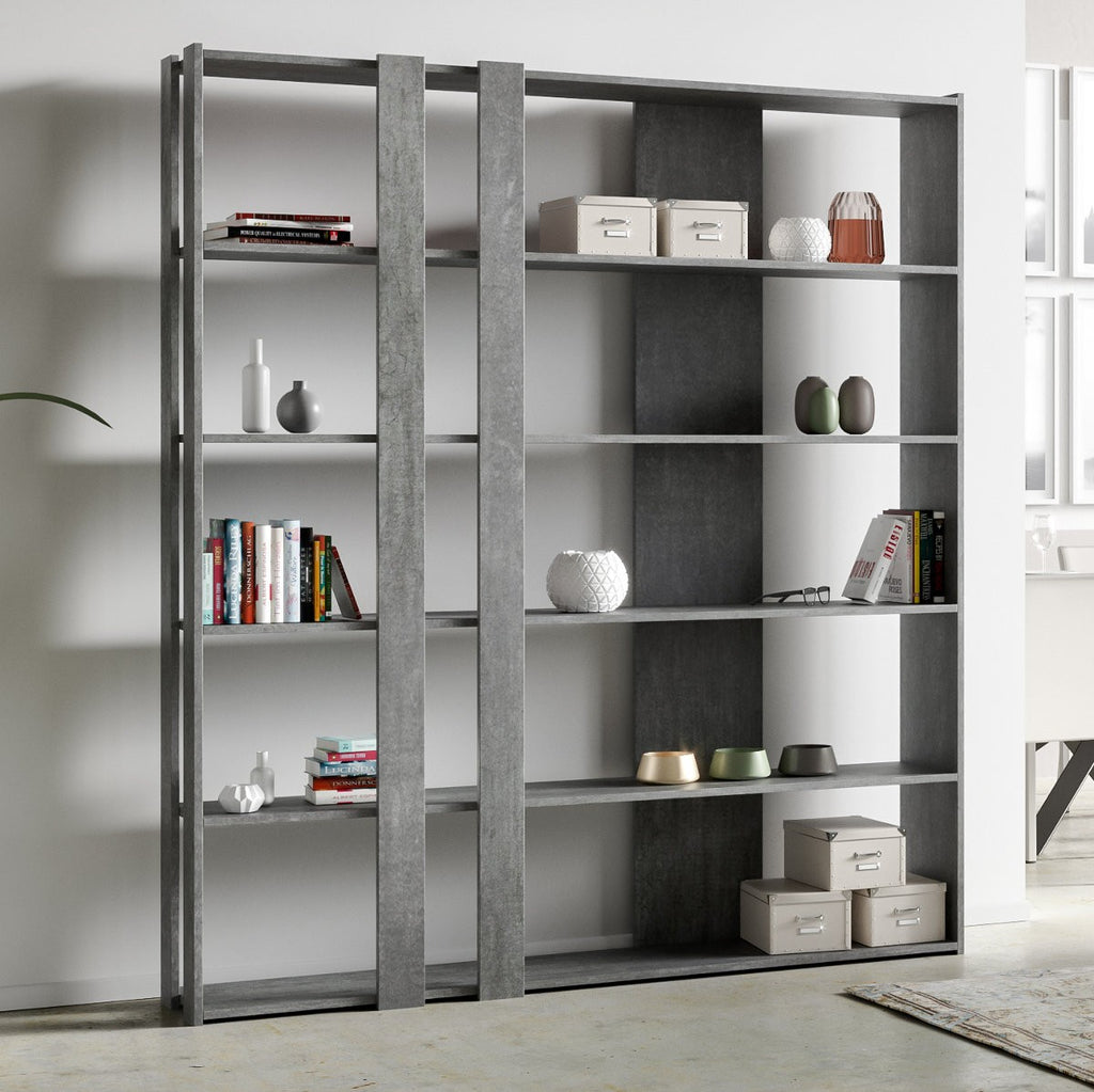 Libreria a muro design moderno Inedditah C
