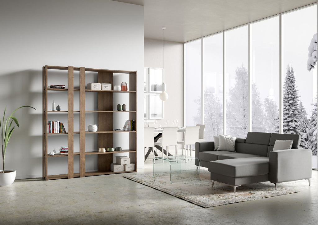 Libreria a muro design moderno Inedditah C